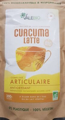 Curcuma latte front packaging
