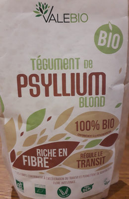 Tégument de psyllium blond front packaging