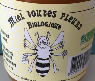 Miel toutes fleurs front packaging