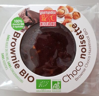 Brownie BIO Choco noisette
