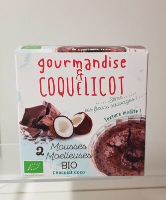 Mousses Moelleuses chocolat coco Bio
