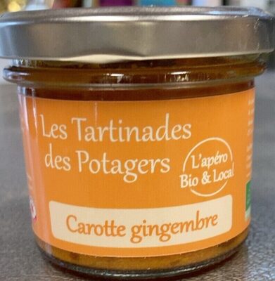 Les tartinades carotte gingembre