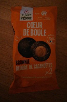 Cœur de boule Brownie & Beurre de cacahuète