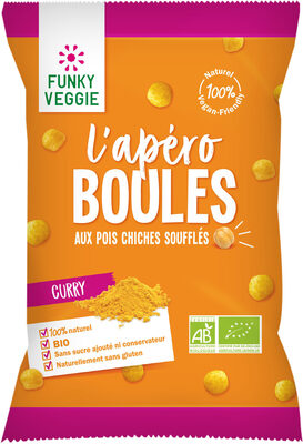 L'apéro Boules - Curry front packaging