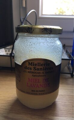 Miel de lavande front packaging