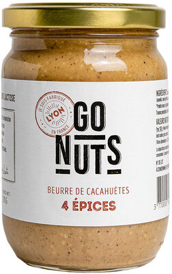 Beurre de cacahuètes 4 épices Bio