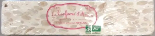Nougat blanc semi-tendre front packaging