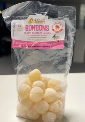 Bonbons au miel boules fourrées
