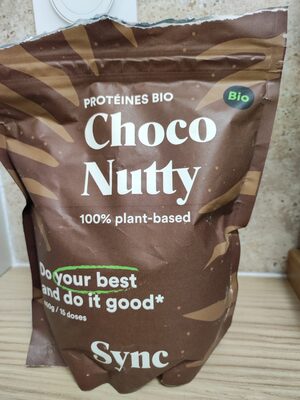 Choco nutty front packaging
