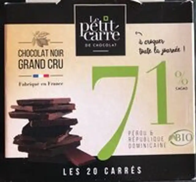 chocolat noir grand cru - 71% cacao