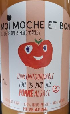 Jus de pomme 100% pur jus