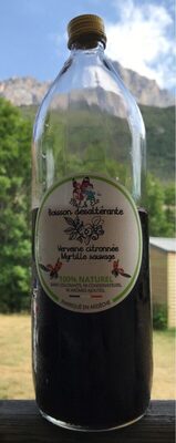Boisson désalterante Verveine citronnée myrtille sauvage
