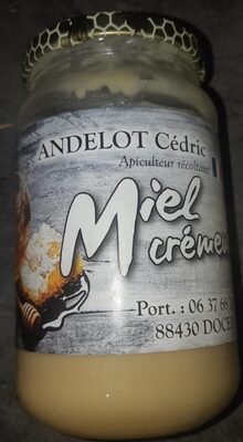 Miel crémeux front packaging