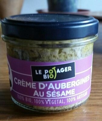 Crème d'aubergines au sésame