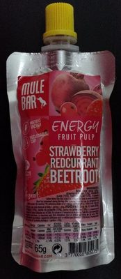 Strawberry redcurrant beetroot pulp