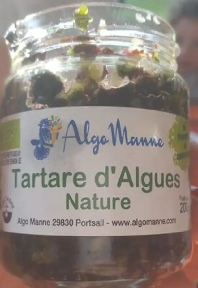 Tartare d'algues nutrition facts table