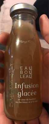 Infusion glacée de sève de bouleau au thé blanc et à la rose