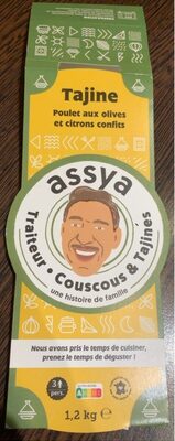 Tajine poulet aux olives et citrons confits