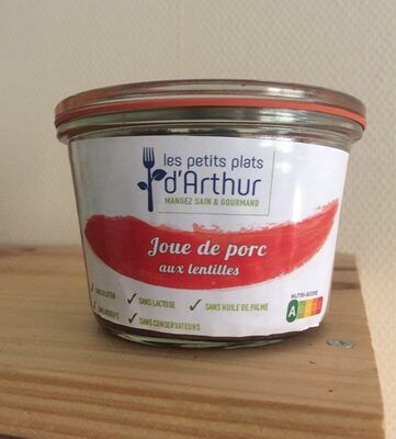 Joue de porc aux lentilles