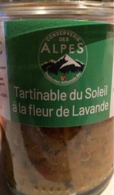 Tartinable du soleil à la fleur de lavande