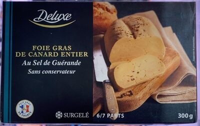 Foie gras de canard entier au sel de Guérande