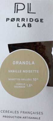 Granola Vanille Noisette