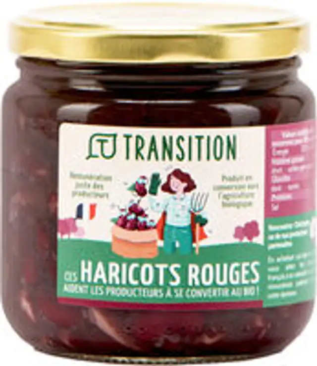 Haricots rouges conserve