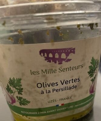 Olives vertes à la persillade