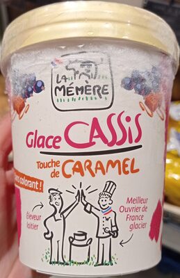 Glace Cassis Caramel