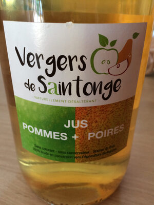 Jus pommes et poires