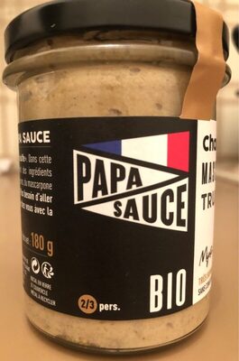 Sauce Champignons Mascarpone Truffe front packaging