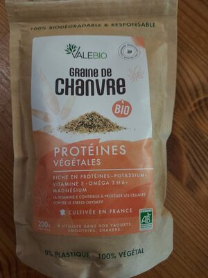 graines de chanvre décortiquées bio