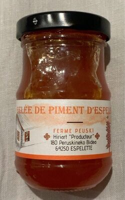 Gelée de piment d’Espelette