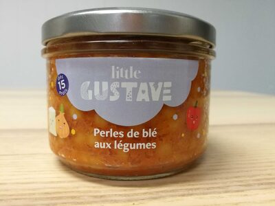 Perles de blé aux légumes - 15 mois