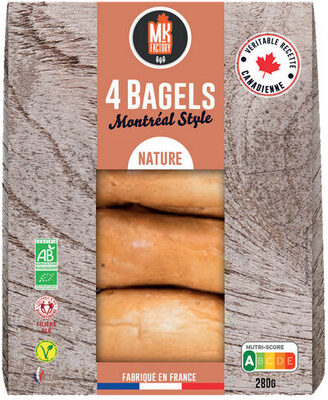 Bagels Montréal Style nature front packaging