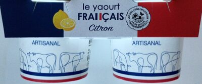 Le yaourt Français artisanal front packaging