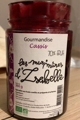 Gourmandise cassis