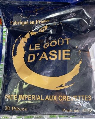 Pate imperial aux crevettes