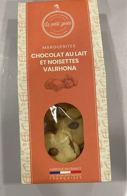 Chocolat au lait et noisettes valrhona