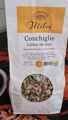 Conchiglie Laitue de mer spécialité fermière au blé tendre