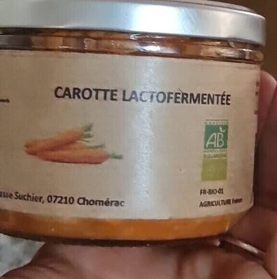 Carotte lactofermentée