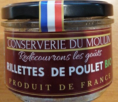 Rillettes de poulet bio