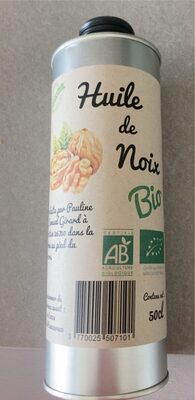 Huile de noix bio