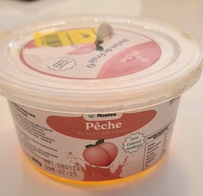 Perles de fruit à la pêche