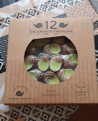 12 escargots français