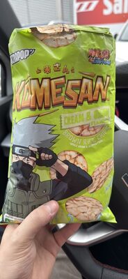 KUMESAN Cream & Onion Brown Rice Chips