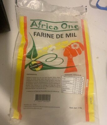 Farine de mil front packaging