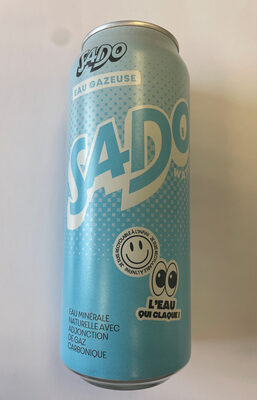 Eau minérale naturelle avec adjonction de gaz carbonique