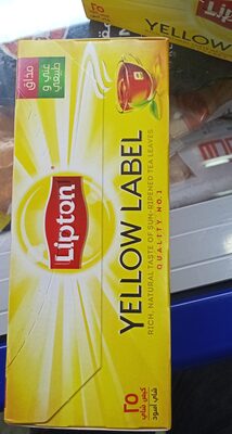 Lipton YELLOW label