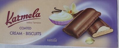 КРЕМ-БИСКВИТИ КАРМЕЛА ВАНИЛИЯ